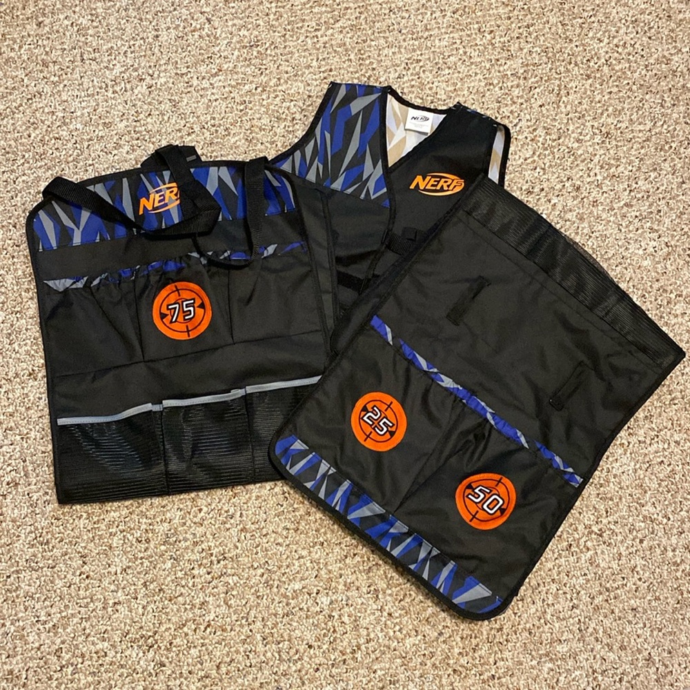 Nerf Over-the-Door Storage and Vest